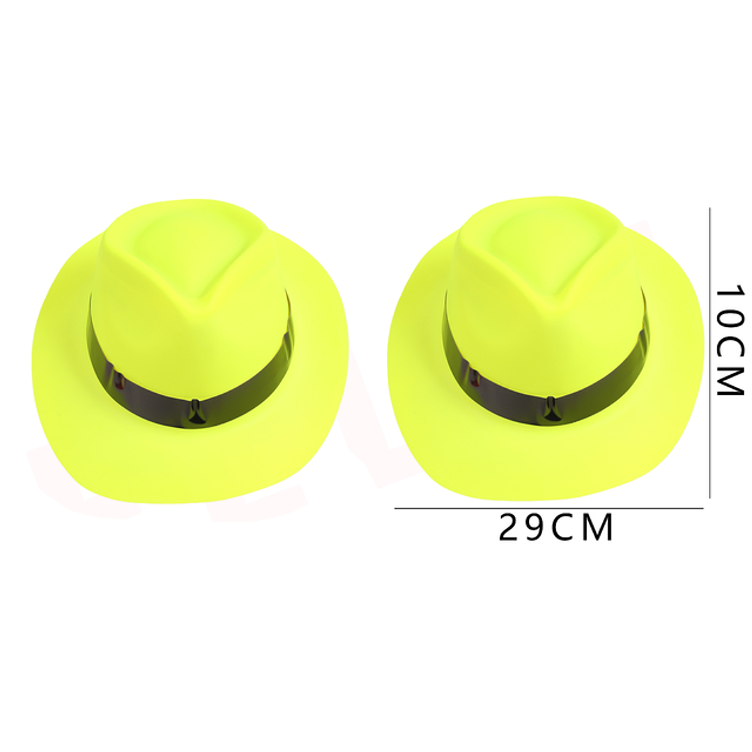 Gorro Fluor Amarillo 29X10Cm 1
