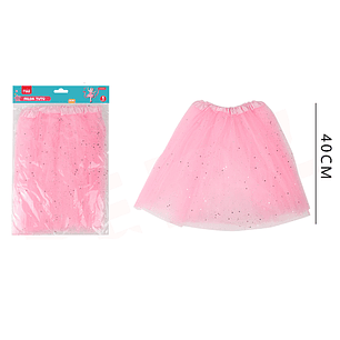 Falda Tutu Rosado 40Cm