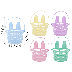 Canasto Oreja Conejo De Pascua