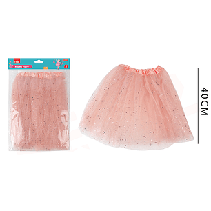 Falda Tutu Rosado Claro 40Cm