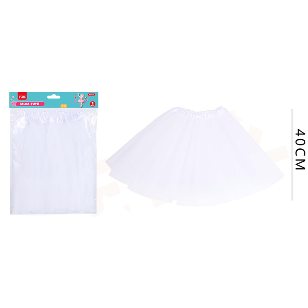 Falda Tutú Blanco 40Cm 1
