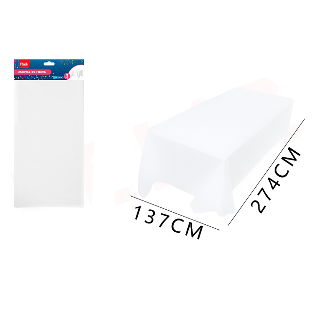 Mantel Blanco 137*X274Cm 1