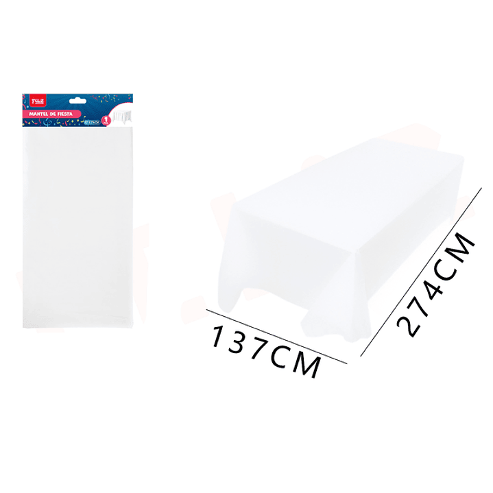 Mantel Blanco 137*X274Cm 1