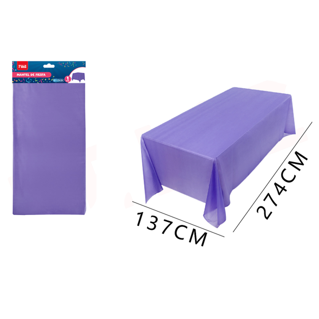 Mantel Morado 137X274Cm 1