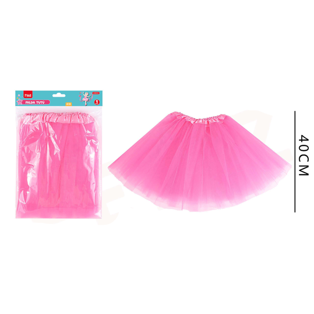 Falda Tutú Fucsia 40Cm 1