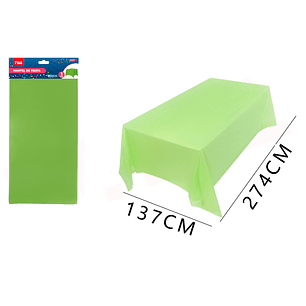 Mantel Verde 137X274Cm
