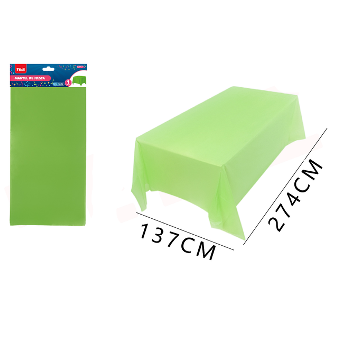 Mantel Verde 137X274Cm 1