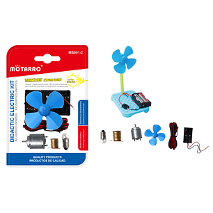 Set Circuito Electrico Con Motor Escolar