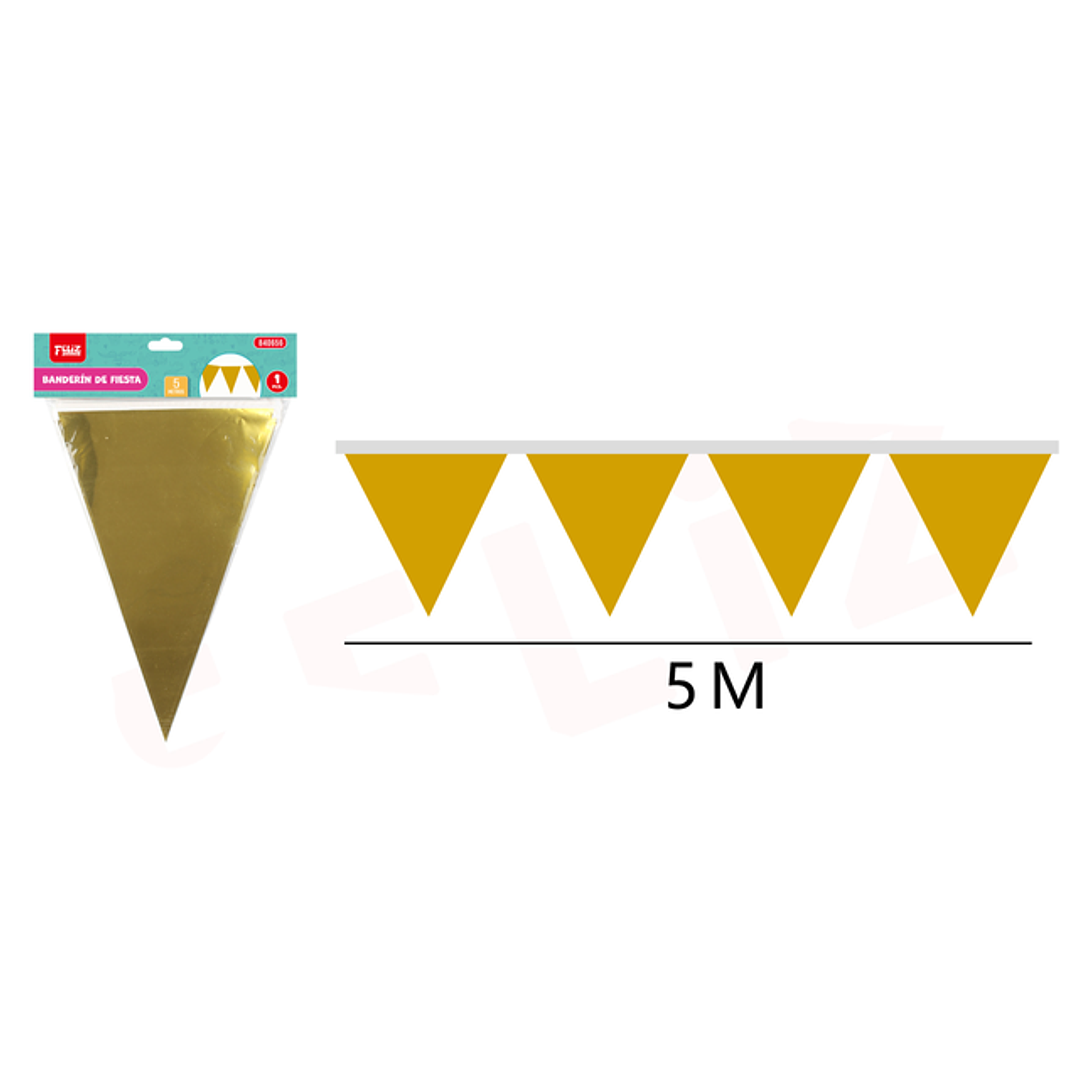 Banderin Dorado 5M 1