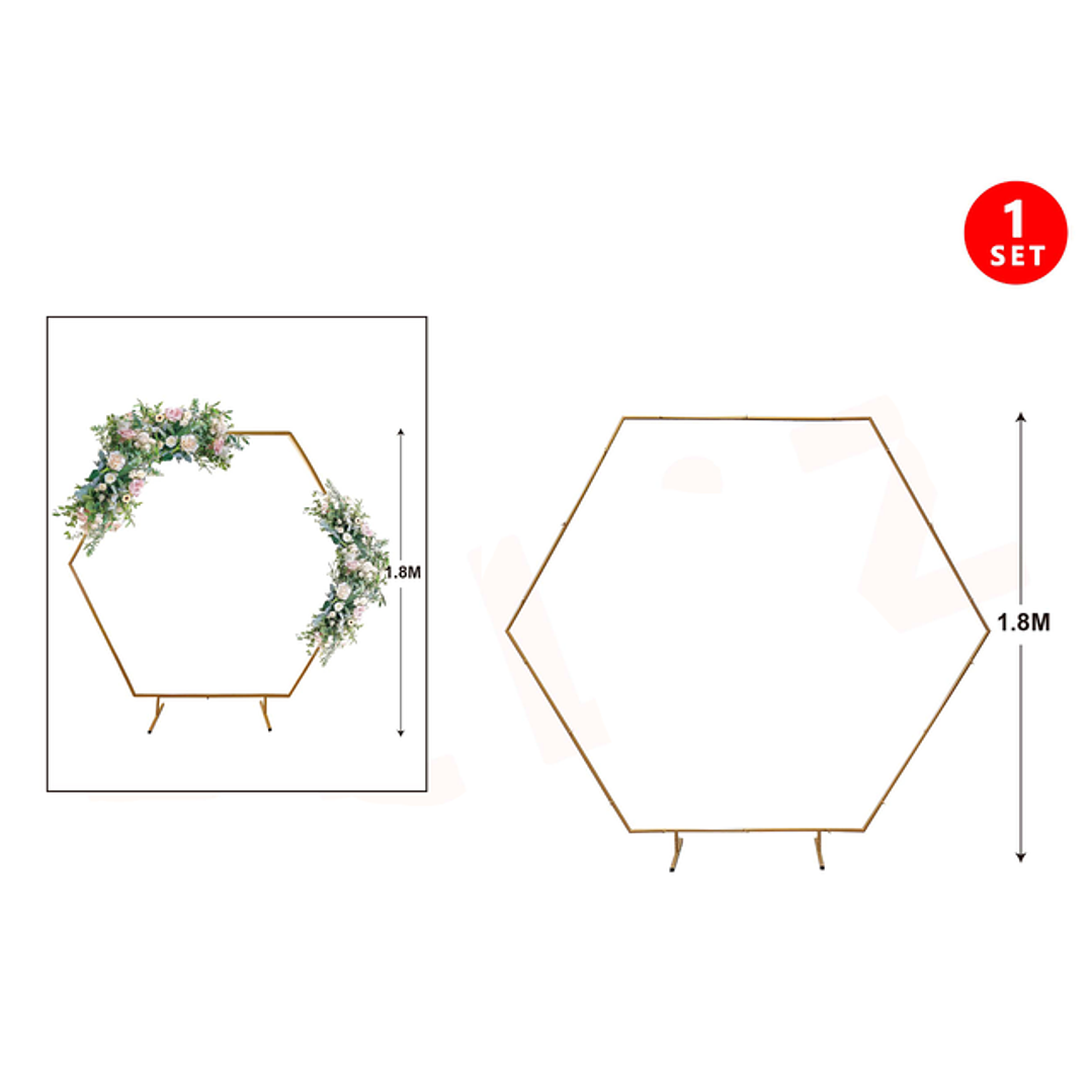 Soporte Para Globos Hexagono 1.8X1.8M 1