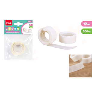 Pegamentos De Gota 12Mm 200Pcs