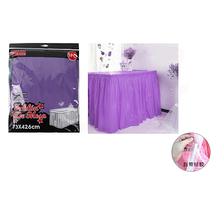 Faldon De Mesa Morado 426X73Cm