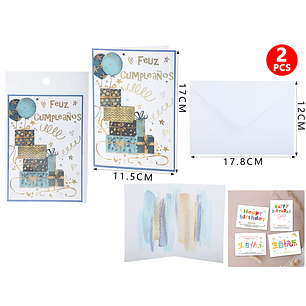 Tarjeta De Regalo F.Cumple Regalo