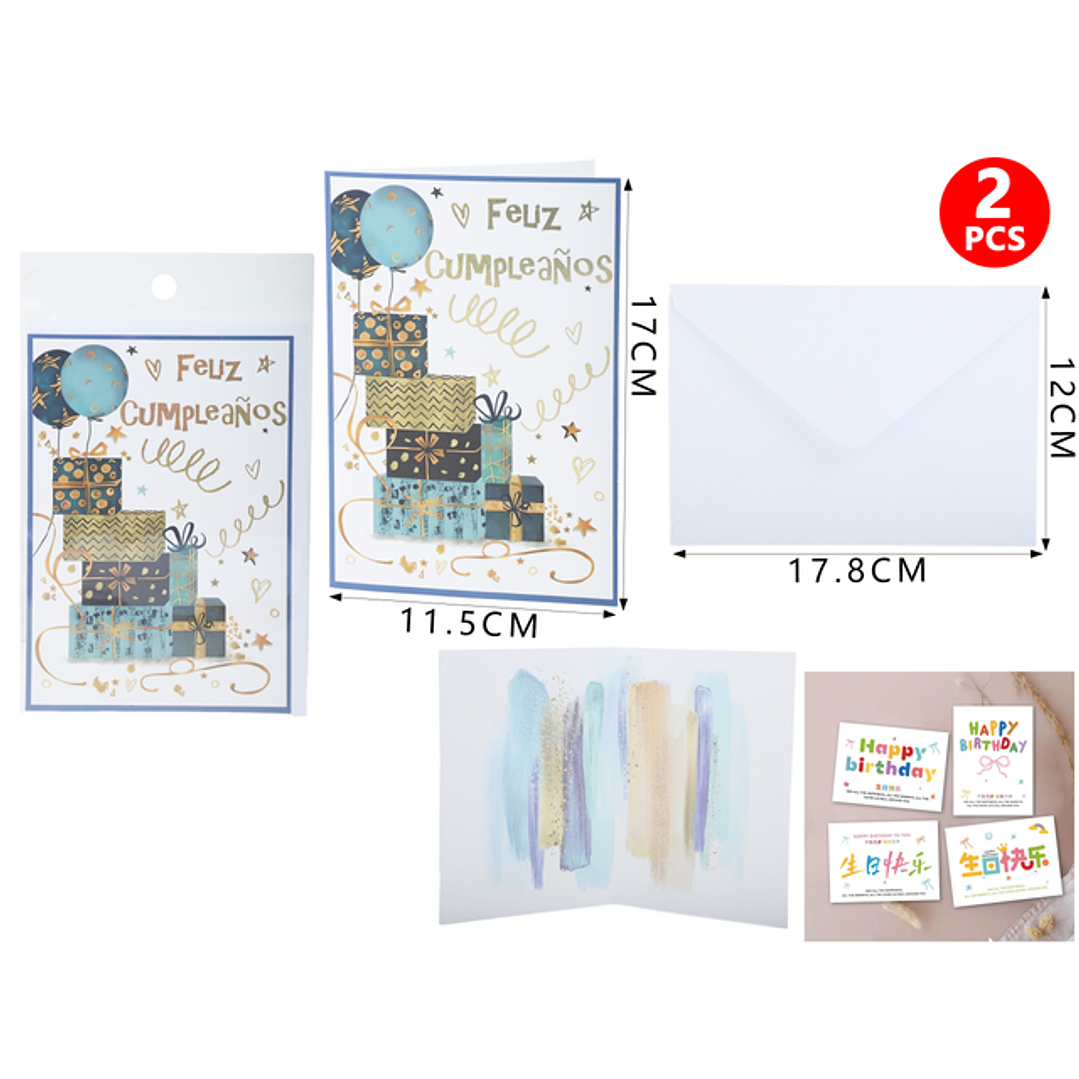 Tarjeta De Regalo F.Cumple Regalo 1