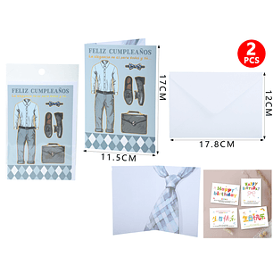 Tarjeta De Regalo F.Cumple Hombre