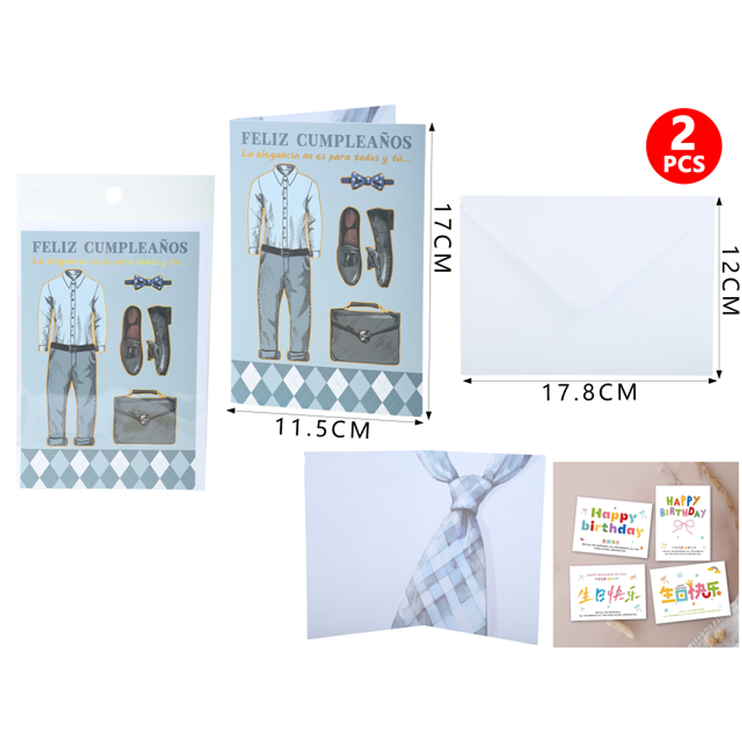 Tarjeta De Regalo F.Cumple Hombre 1
