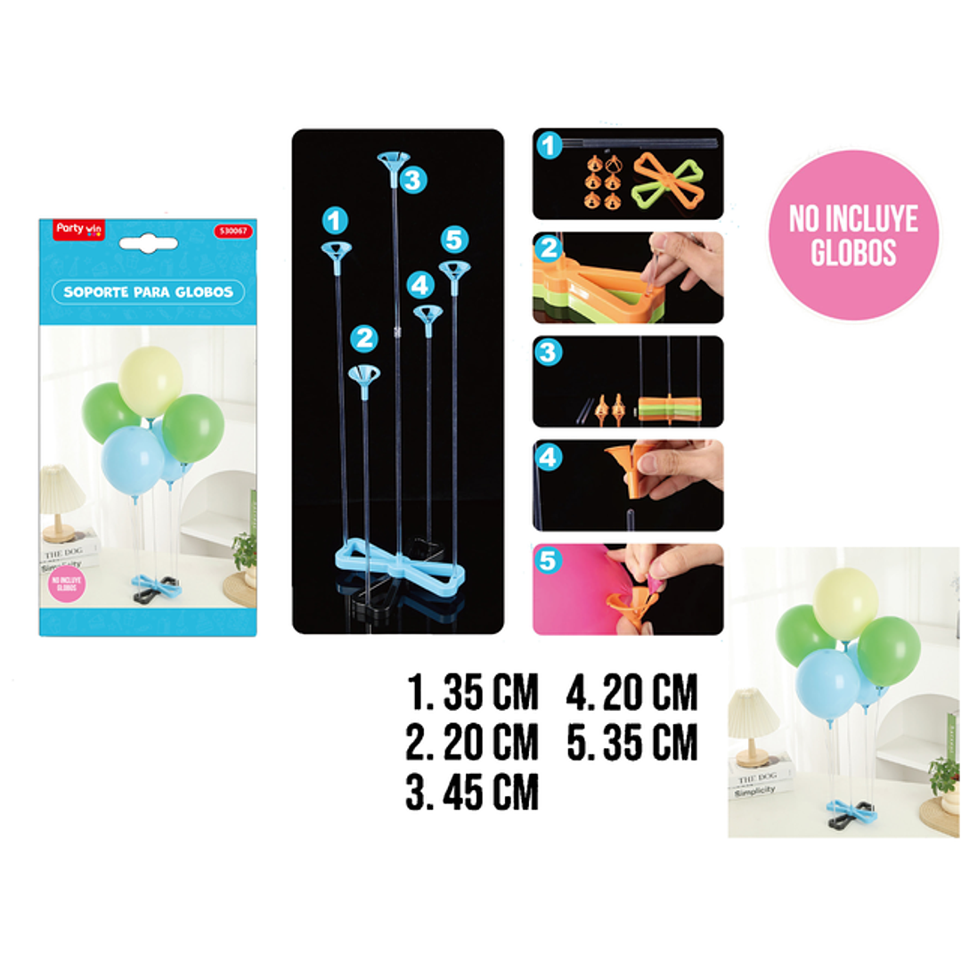 Soporte Para Globos Azul 1