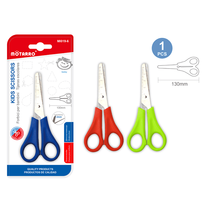 Tijeras Escolares 13Cm 1
