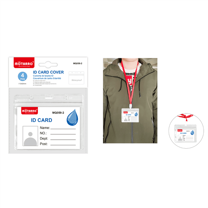 Portal Credencial Transparente Horizontal 1