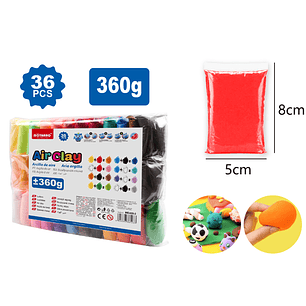 Masas Flexible 36Pcs 360G