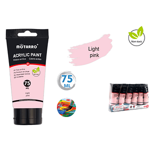 Pintura Acrílica Rosado Pastel 75Ml