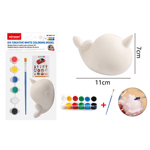 Set Para Pintar Escultura Vinilo Delfin