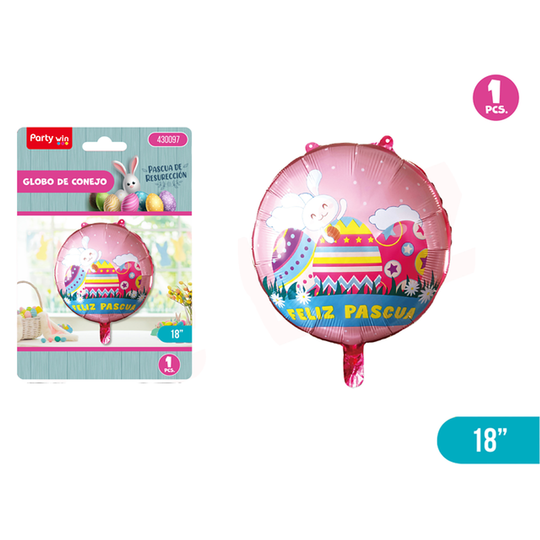 Globo Metalico De Pascua 1