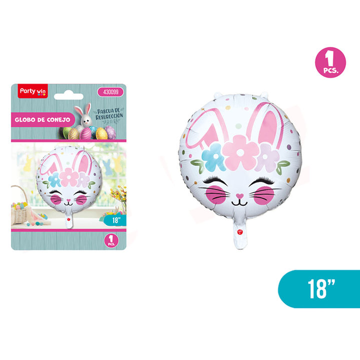 Globo Metalico De Pascua 1