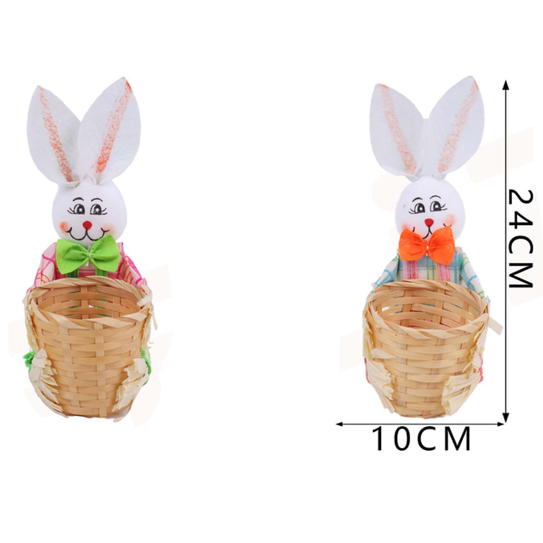 Canasto Conejo De Pascua 1
