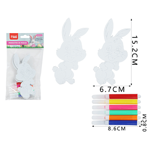Conjunto De Colorear Para Pascua