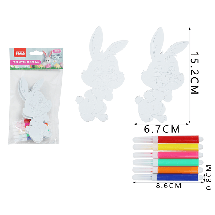 Conjunto De Colorear Para Pascua 1