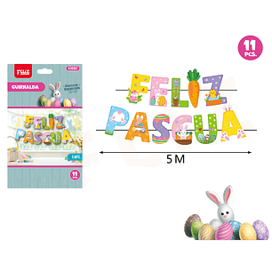Guirnalda De Pascua 5M 11Pcs