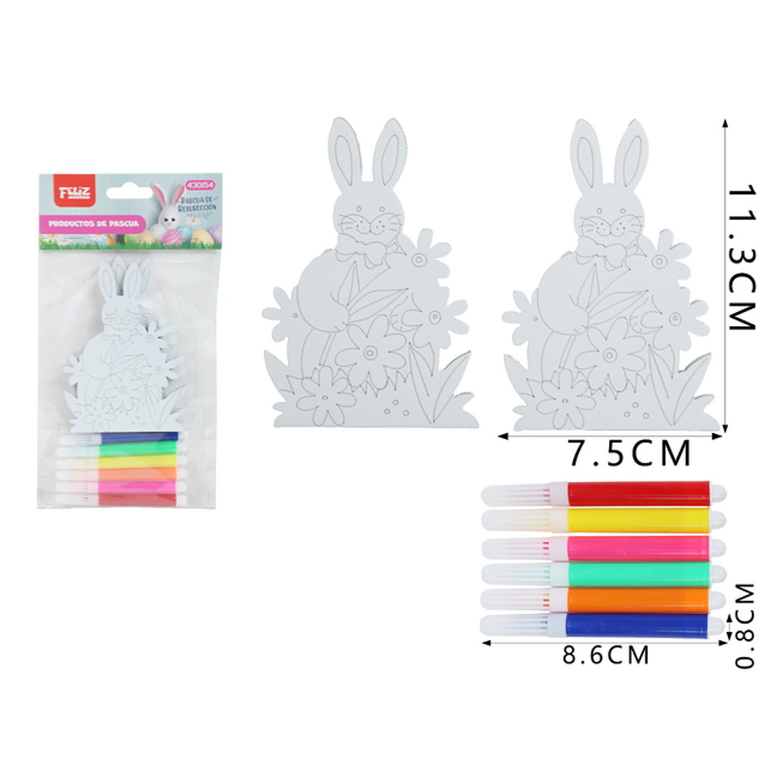 Conjunto De Colorear Para Pascua 1