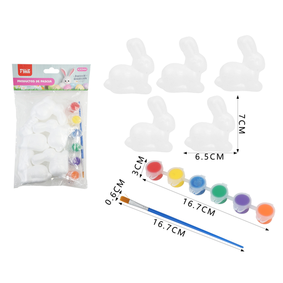 Set De Huevos Para Pascua 5+2Pcs 1