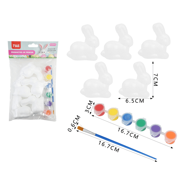 Set De Huevos Para Pascua 5+2Pcs 1