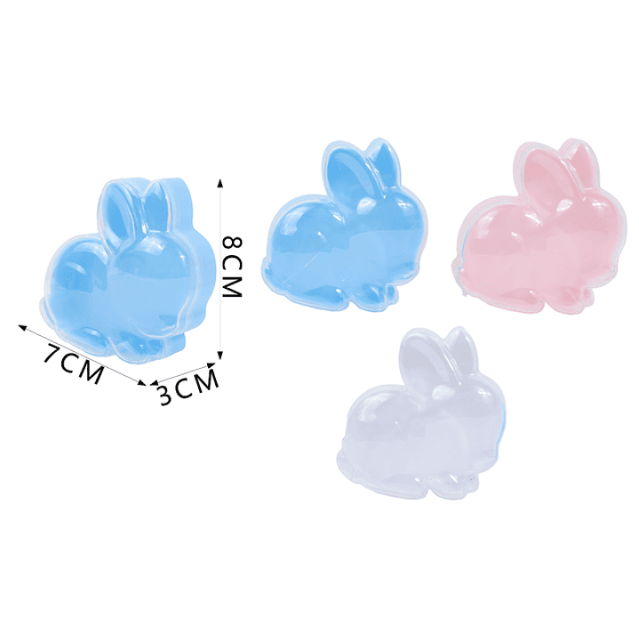 Envase Para Caramelo De Pascua Conejo 1