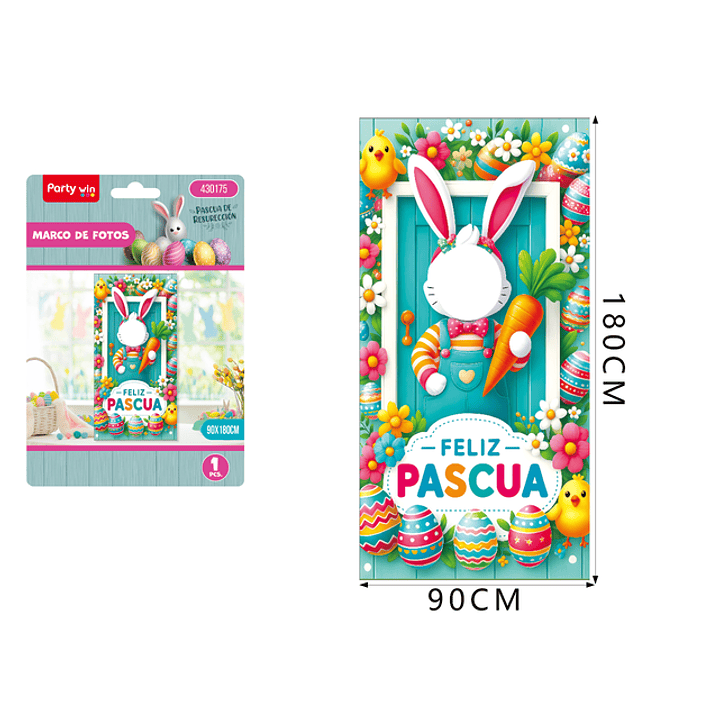 Marco Para Fotos De Pascua 90X180Cm 1