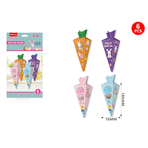 Caja Para Dulces De Pascua 6Pcs