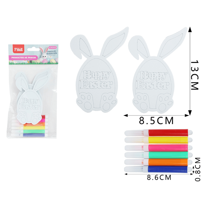 Conjunto De Colorear Para Pascua 1