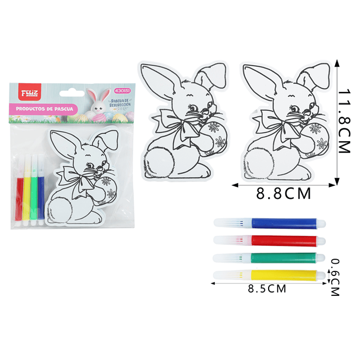 Conjunto De Colorear Para Pascua 1