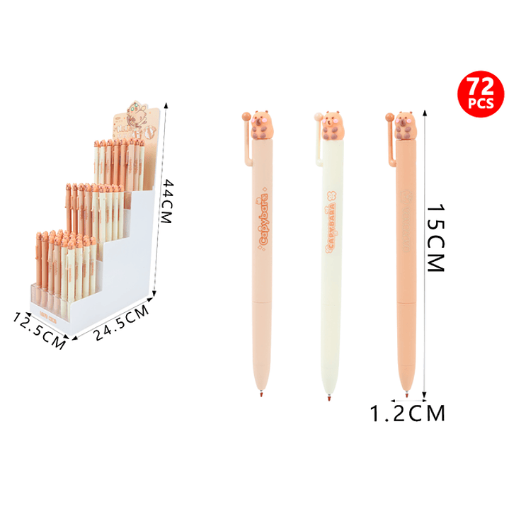 Bolígrafo Retráctil Capibara 15Cm 1