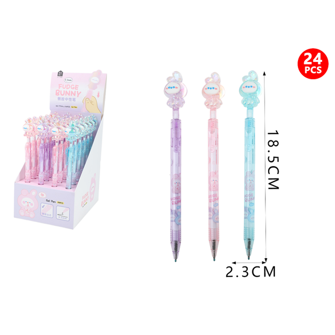 Boligrafo Retractil Conejo 18.5Cm 1