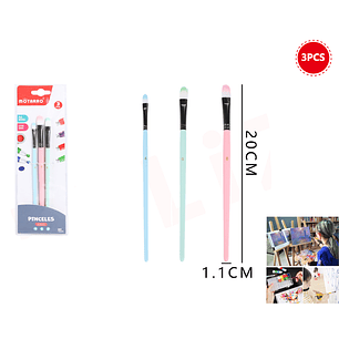 Set De Pinceles 3Pcs