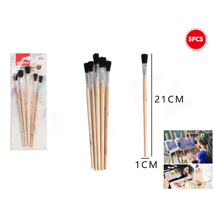 Set De Pinceles 5Pcs 1