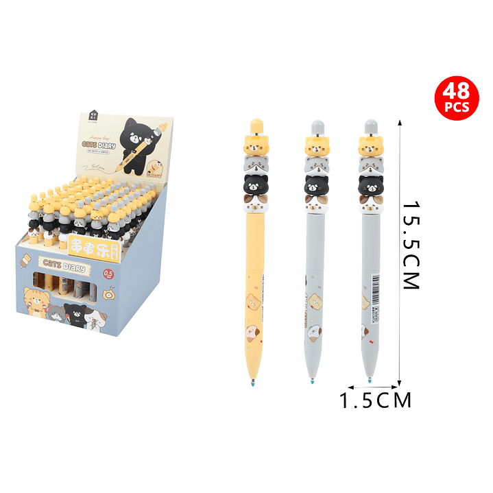 Boligrafo Gatitos 15.5Cm 1