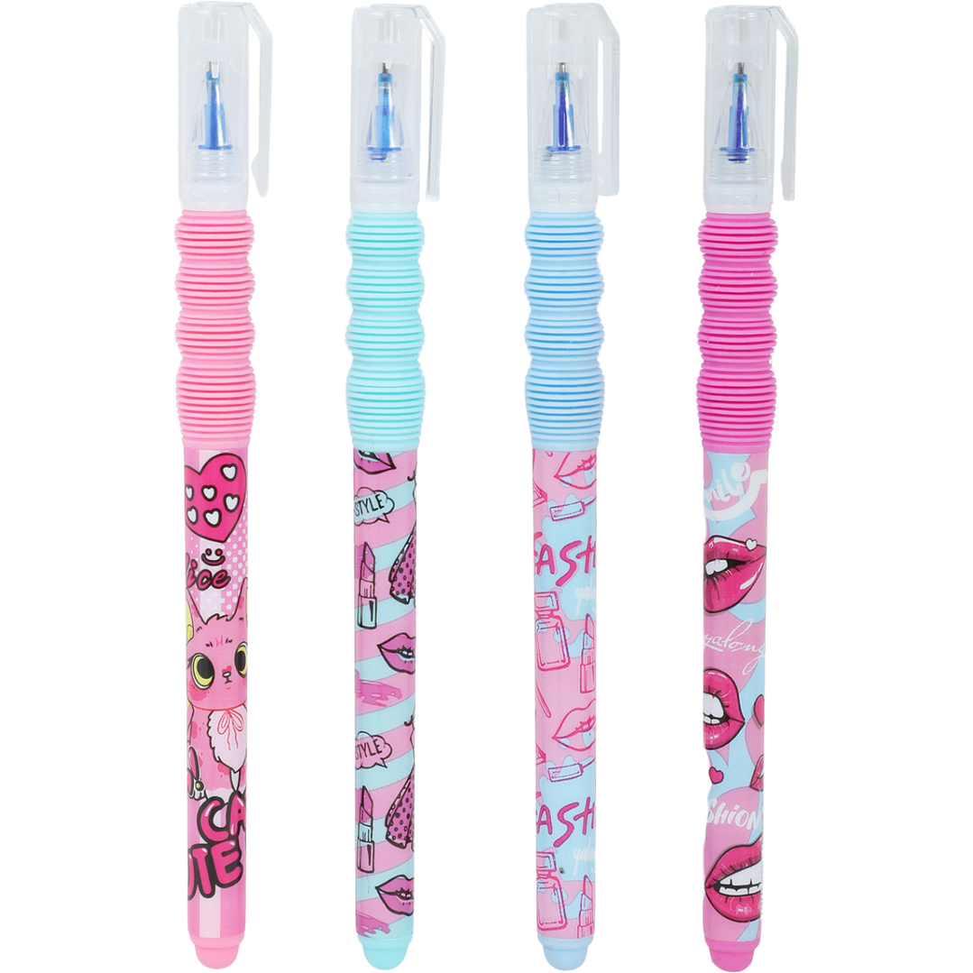 Boligrafos Borrable Niña 15Cm 4Pcs 1