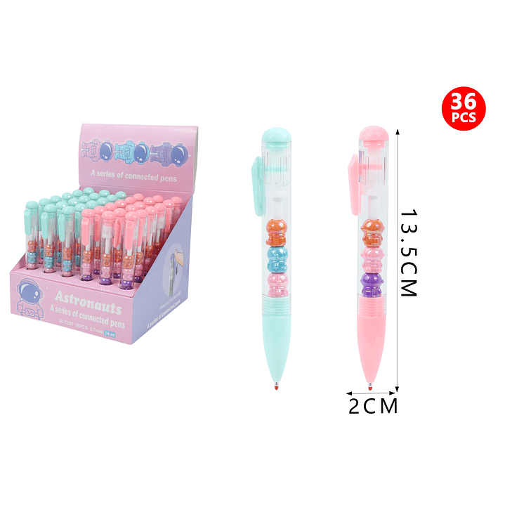 Boligrafo Retractil Astronauta 13.5Cm 1