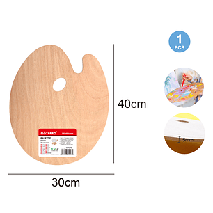 Paleta De Pintura 30X40Cm