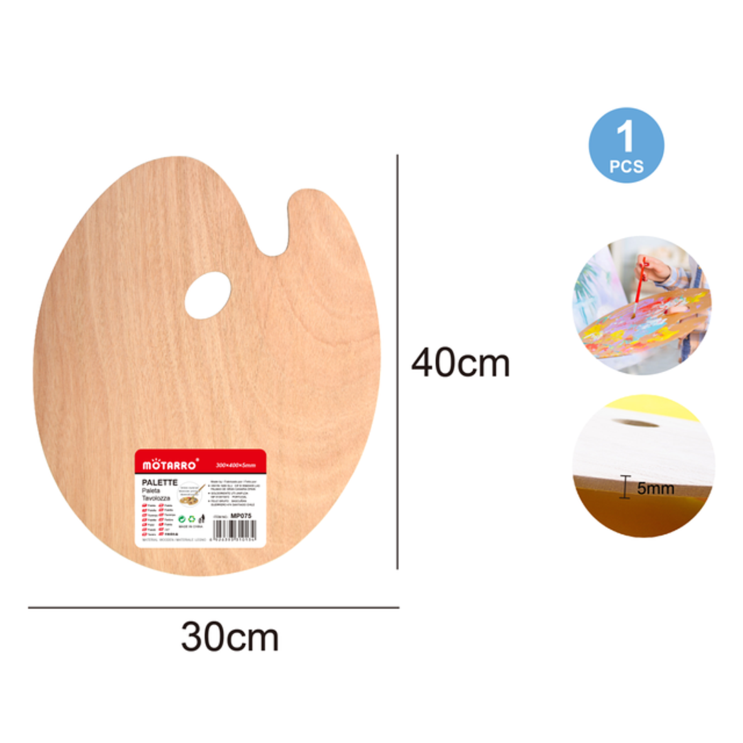 Paleta De Pintura 30X40Cm 1
