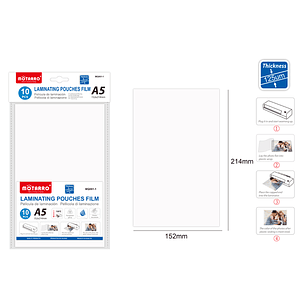 Película De Laminación 21.4x15.2cm 